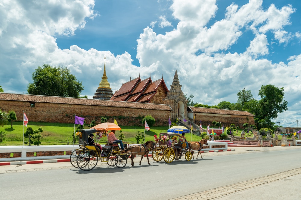 Lampang: Eine Stadt mit ihrem Architektur 