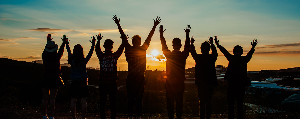 Treffen von Expats in Wien 