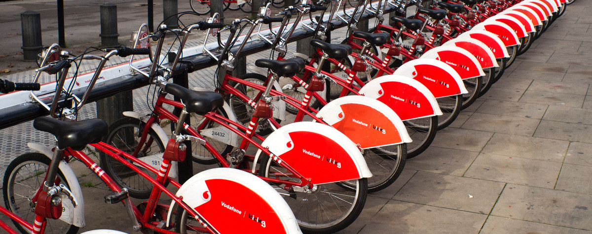 Mieten eines Fahrrads in Wien, Österreich