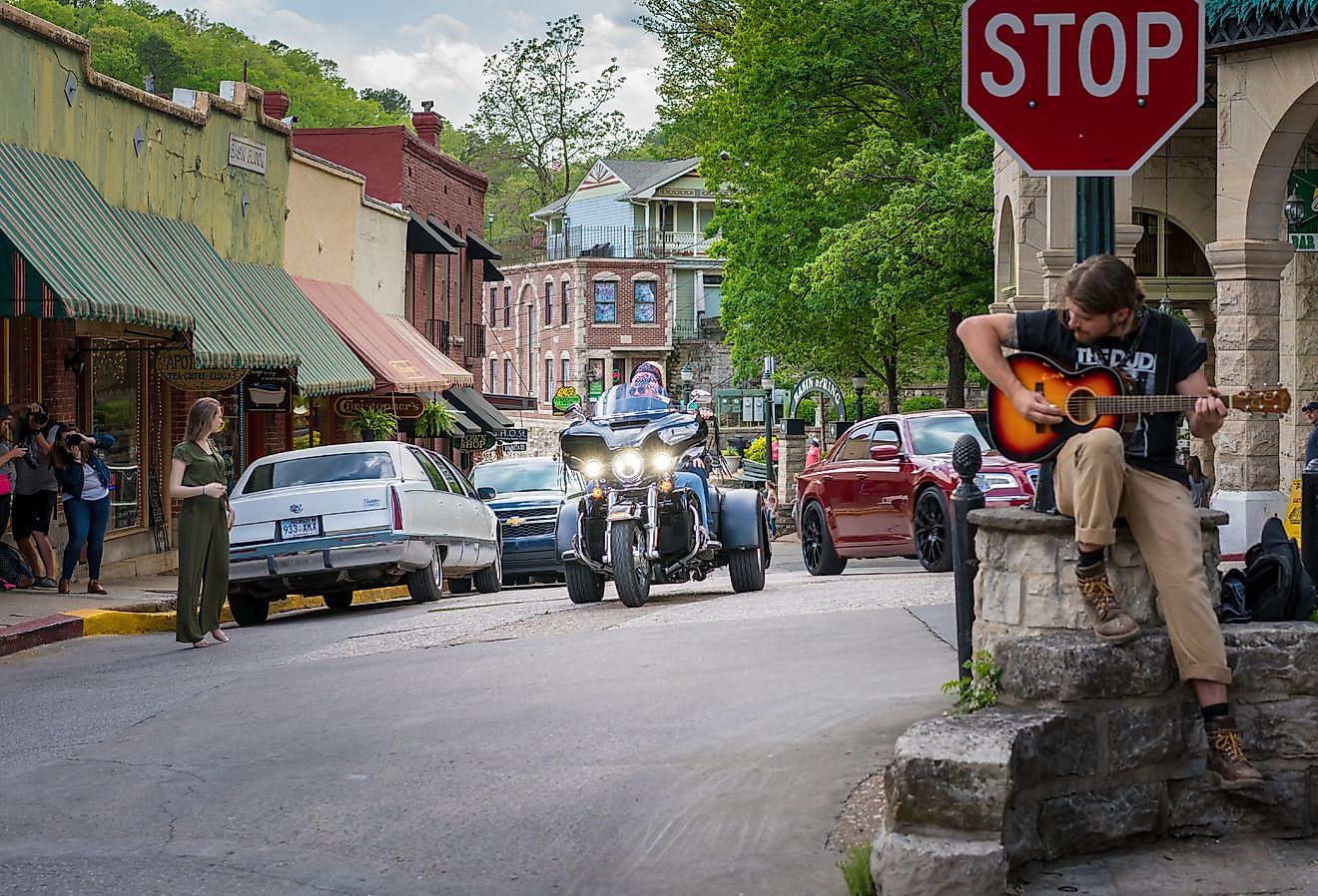 10 Bild-Perfekt-Hauptstraßen in Arkansas