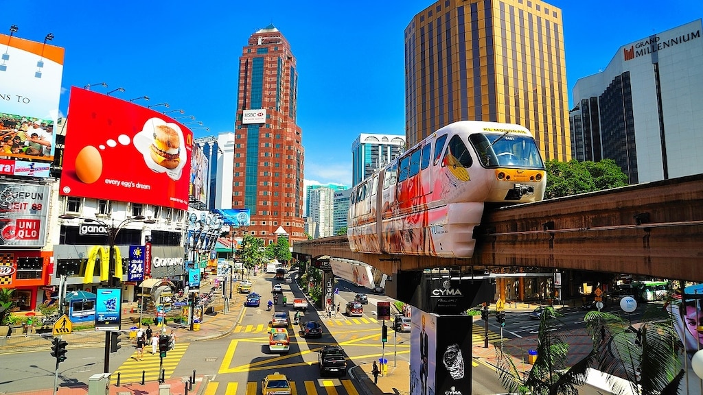 Erleben Sie die lebendige Energie von Bukit Bintang 