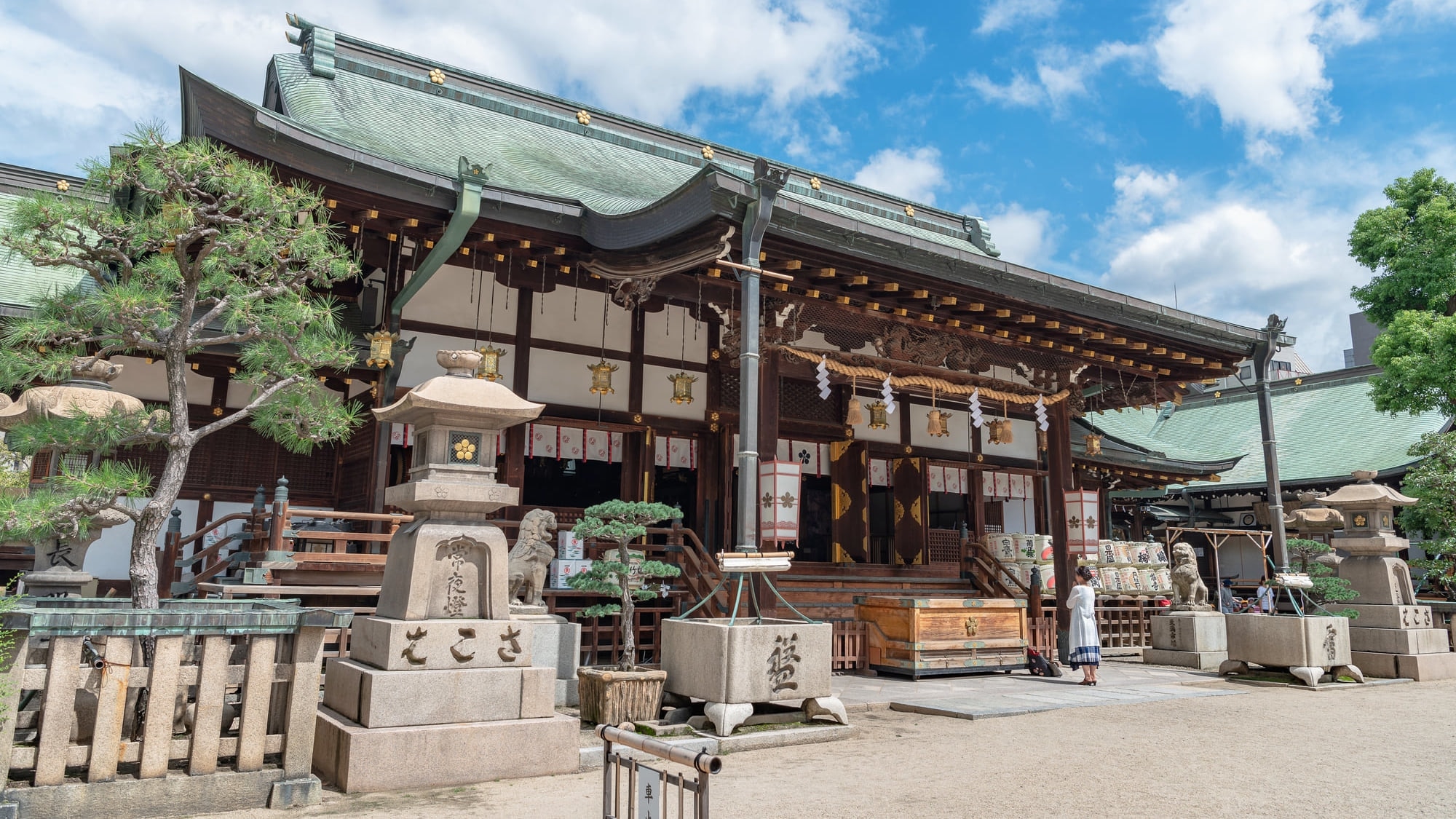 Besuchen Sie Osaka Tenmangu für Exorzismus! Ein klassischer populärer Power 