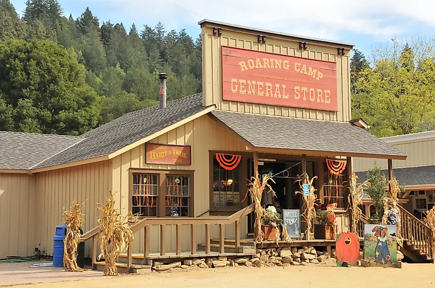 6 alte General Stores in Nordkalifornien