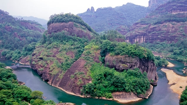 6 Empfohlene Touristenplätze in Wuyishan, Fujian 