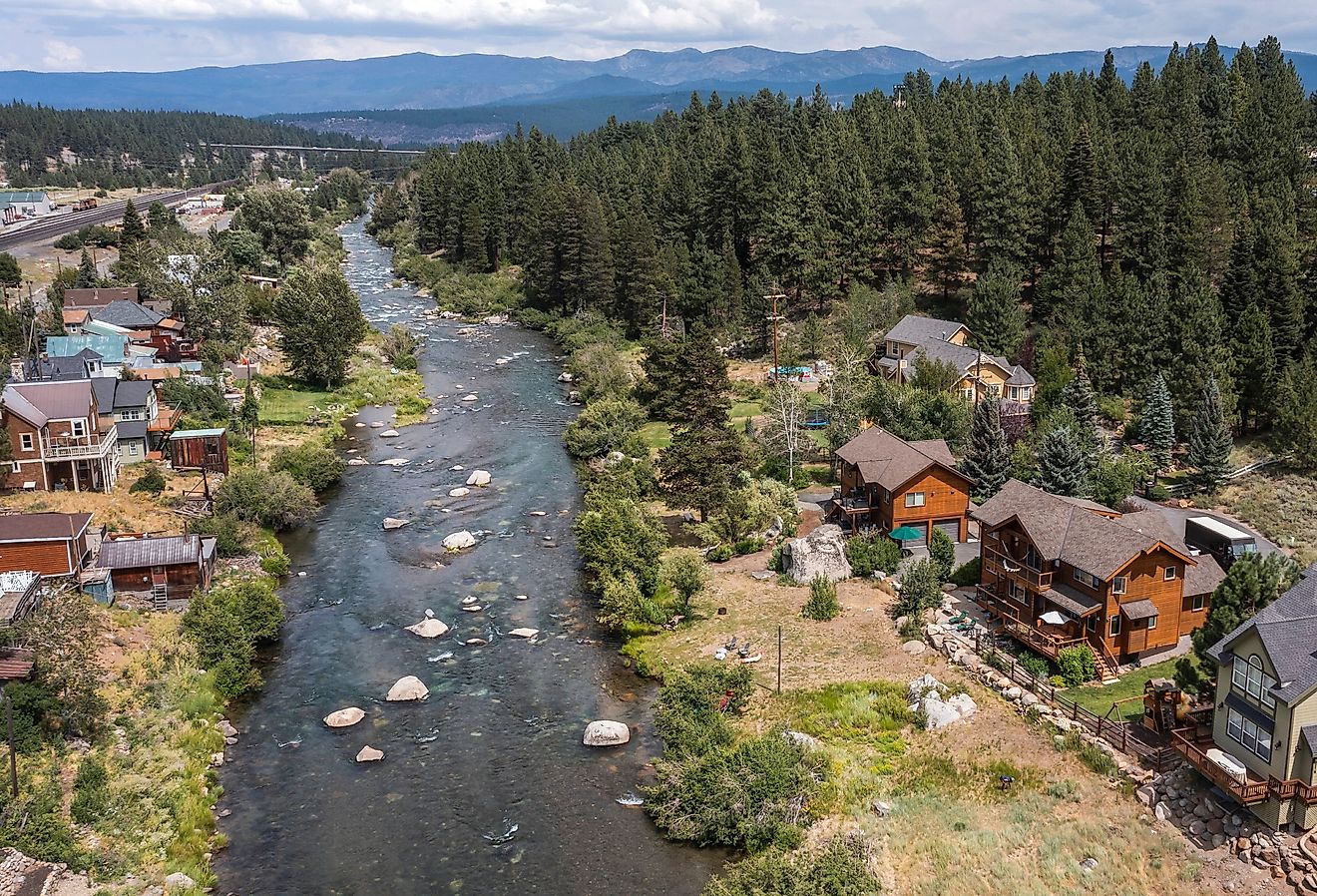 11 landschaftlich reizvolle California Sierra Nevada Städte