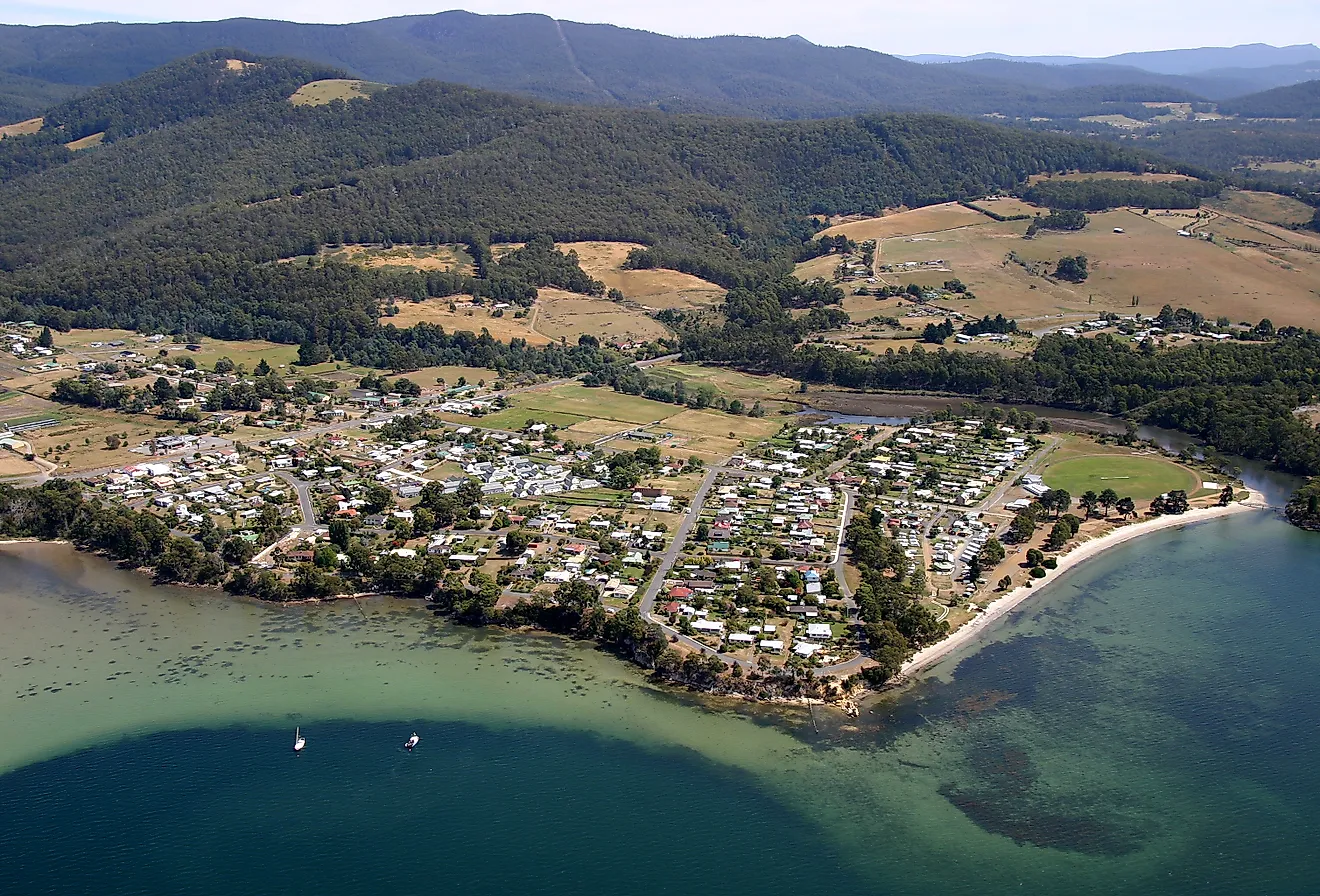 7 bizarr genannte Städte in Tasmanien