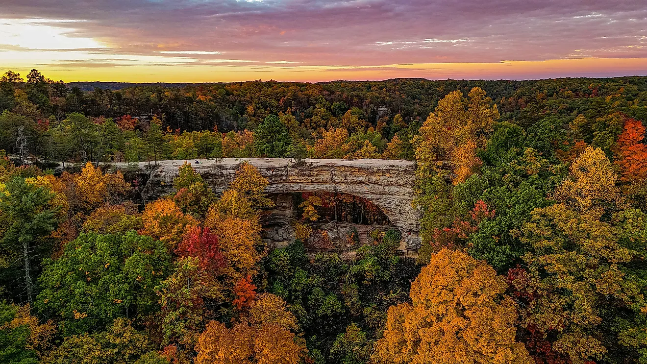 Die besten Kleinstädte in Kentucky, um Herbstlaub zu fangen