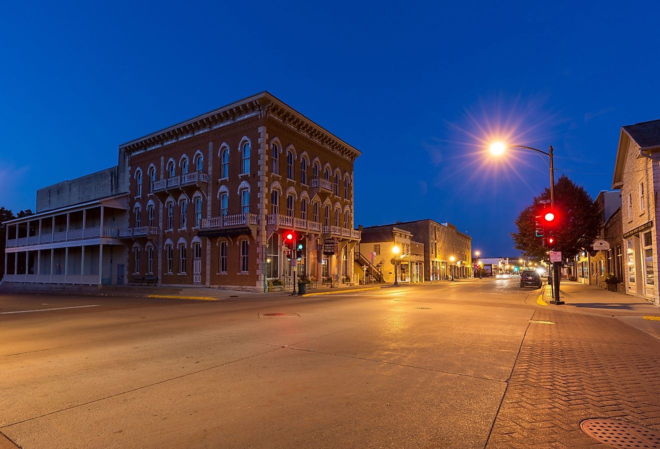 Diese kleine Stadt in Iowa hat die beste Innenstadt