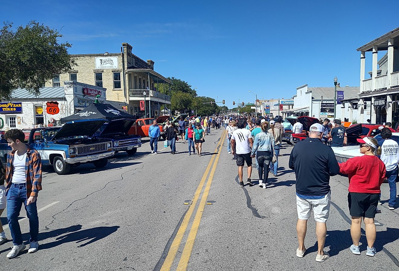 Diese Innenstadt von Texas ist wie geschaffen zum Bummeln
