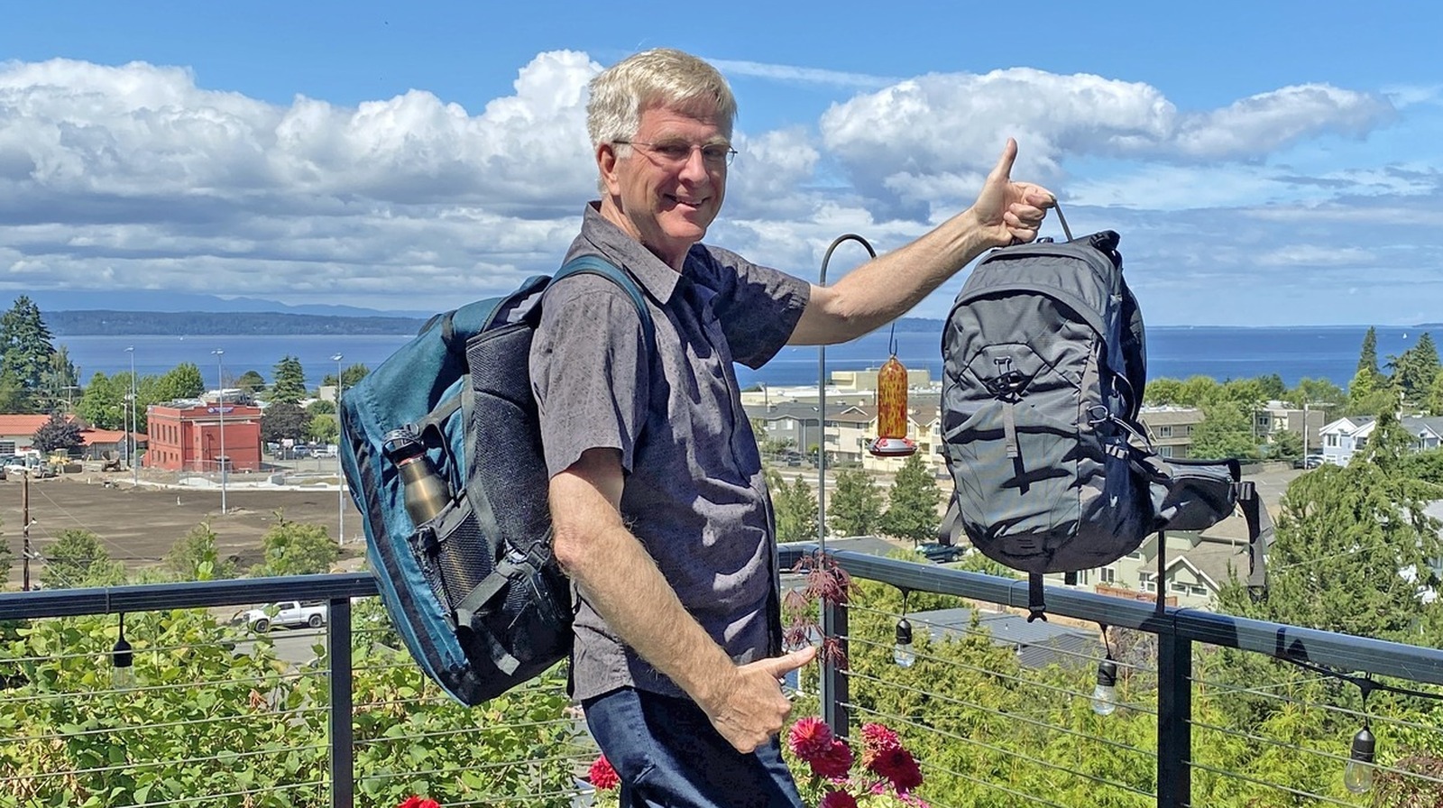Das denken Reisende über den umwandelbaren Handgepäckrucksack von Rick Steves