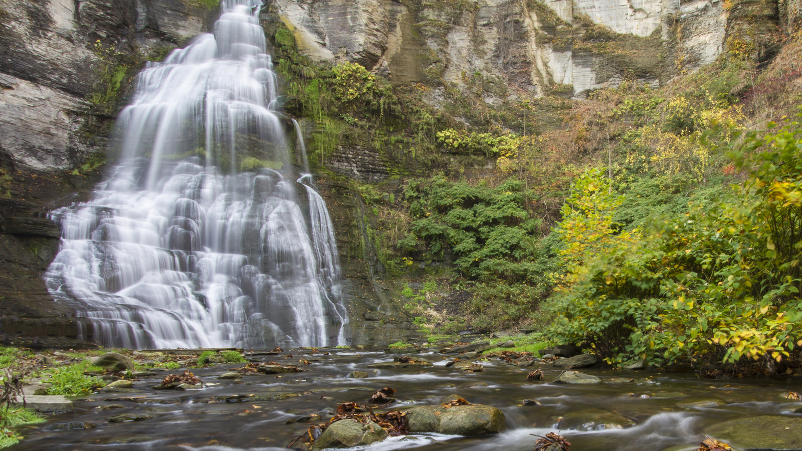 New Yorks neuester State Park am Cayuga Lake ist nach seinen malerischen Wasserfällen benannt