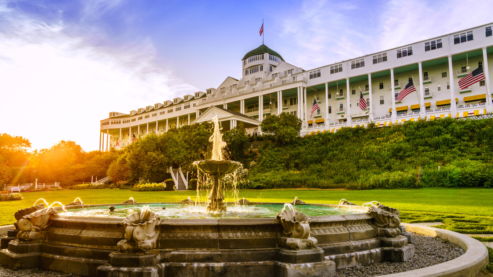 Das ikonische Mackinac Island Hotel, das manche Touristen als „überbewertet“ bezeichnen