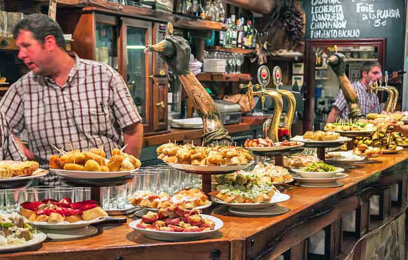 Traditionelle spanische Küche